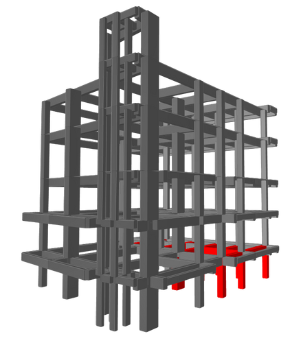 Structural Assessment and Retrofitting Design of Old Buildings Blueprint